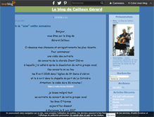 Tablet Screenshot of mon-chemin-chansons.com